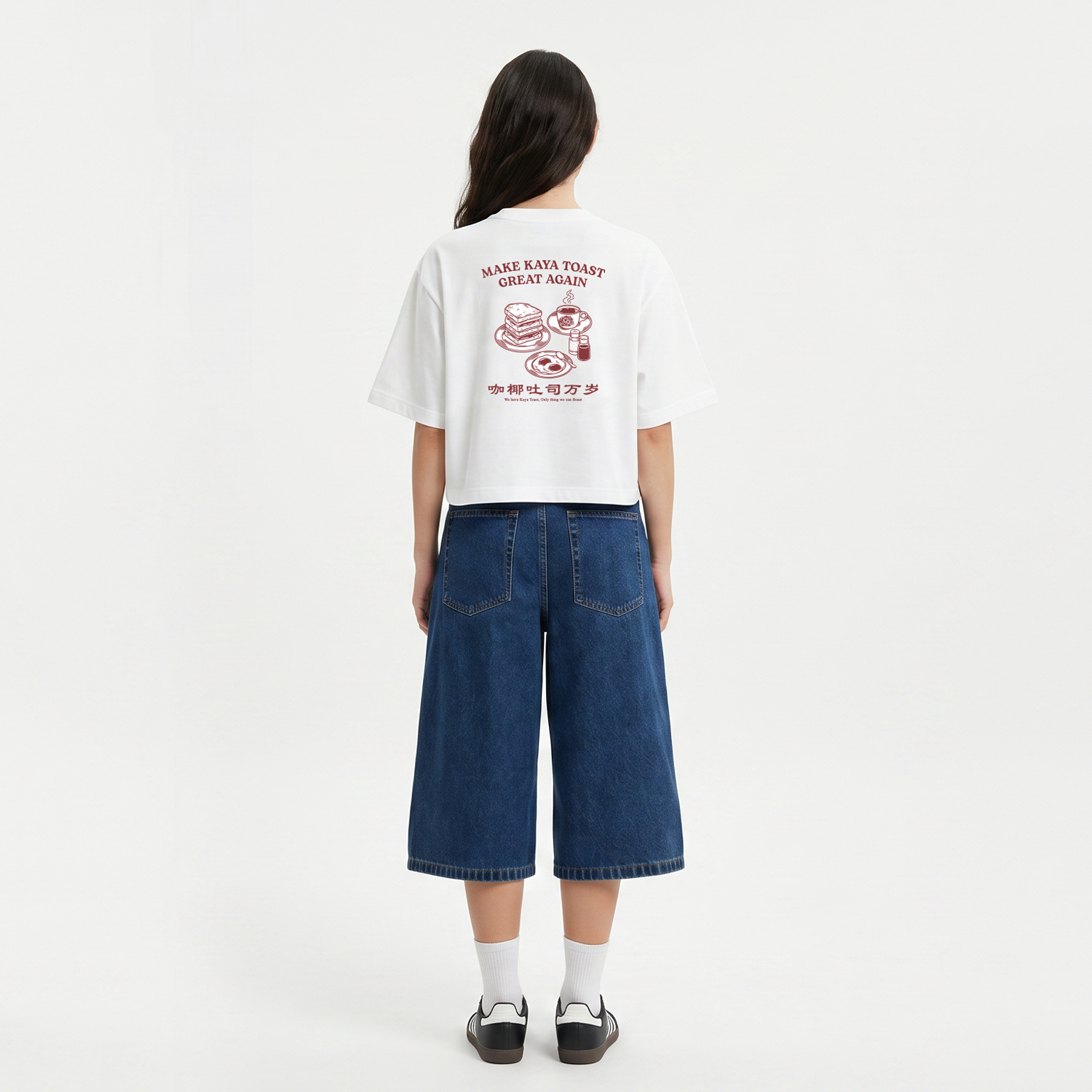Wellbred Club "Kaya Toast" Tee - White