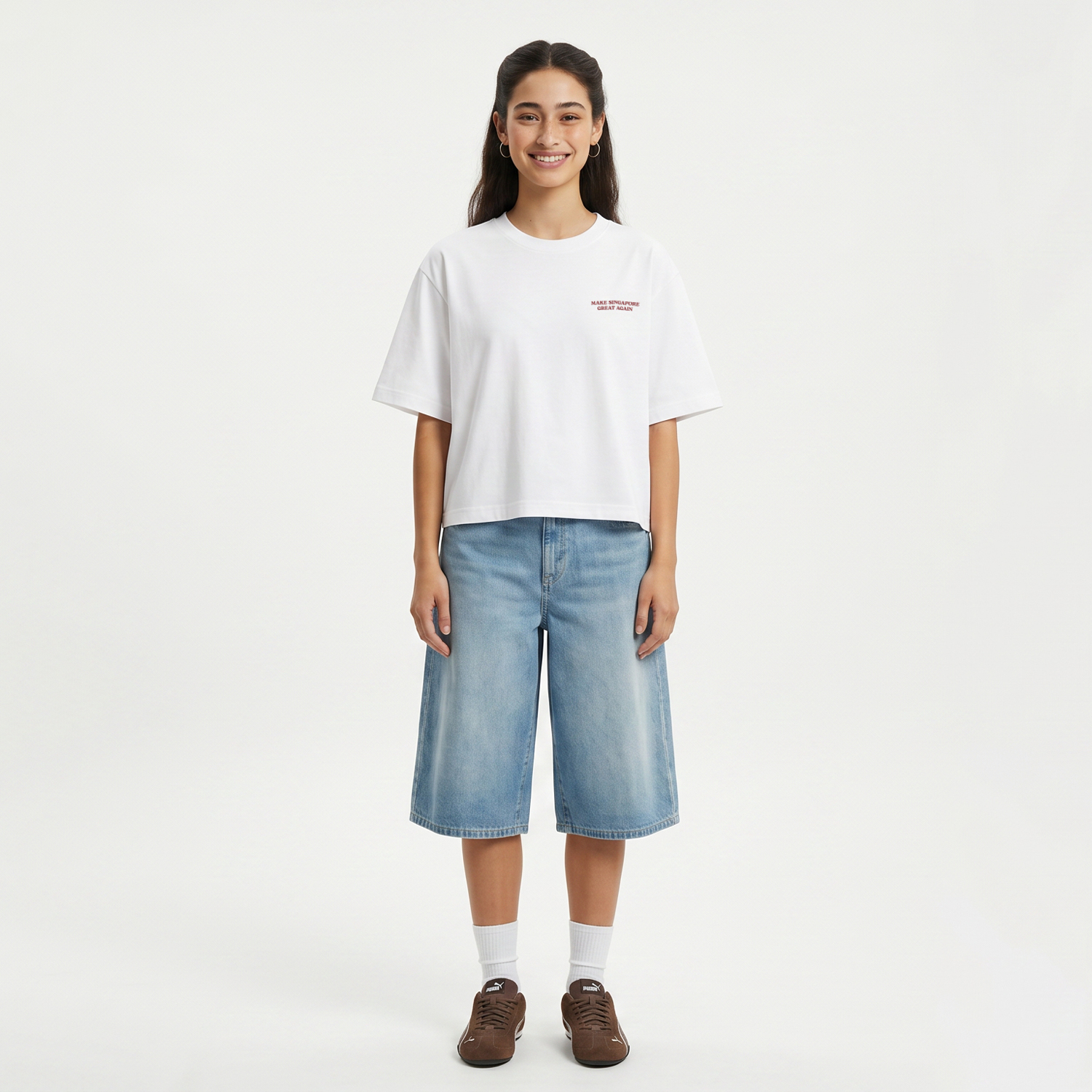 Wellbred Club "Chicken Rice" Tee - White