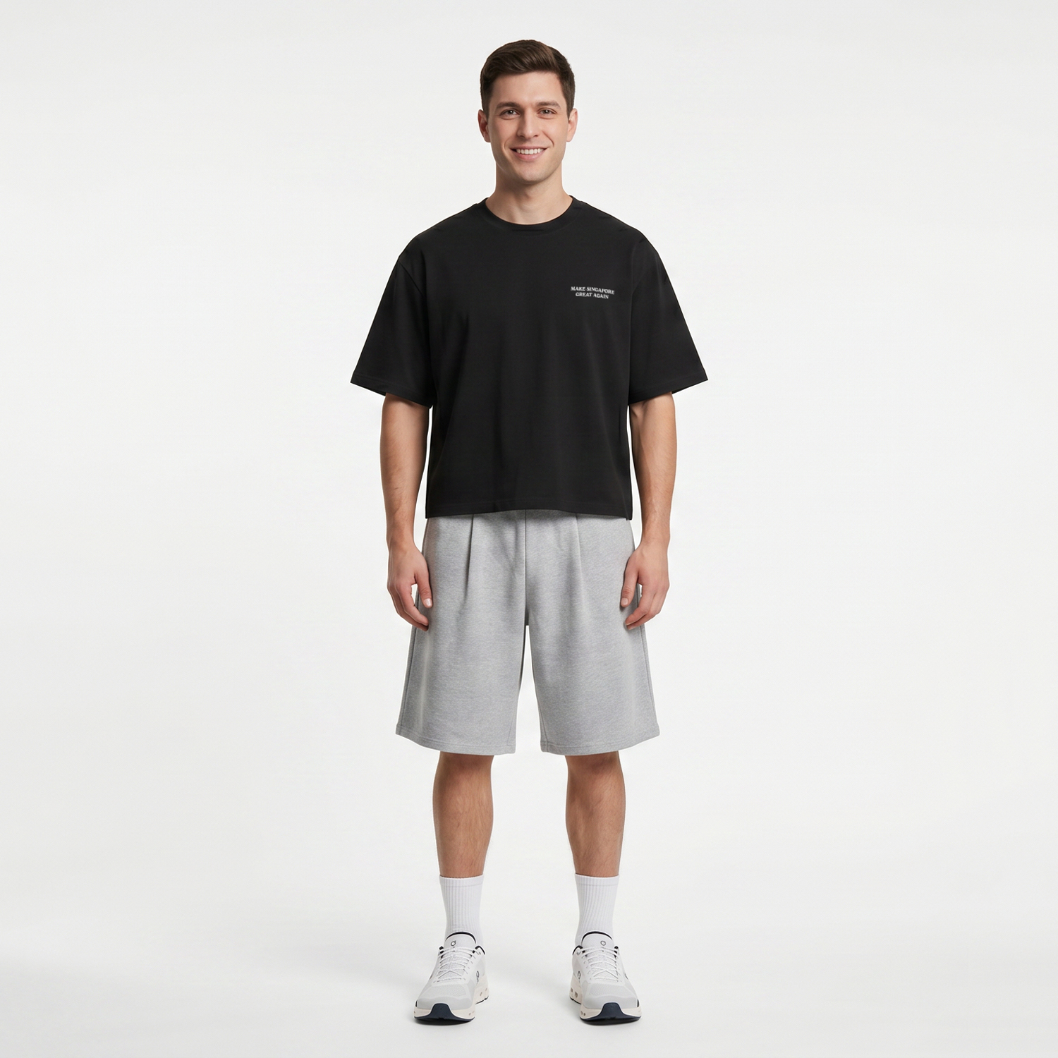 Wellbred Club "Chicken Rice" Tee - Black