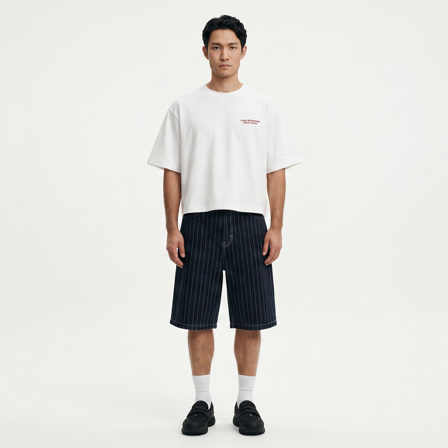 Wellbred Club "Hotpot" Tee - White