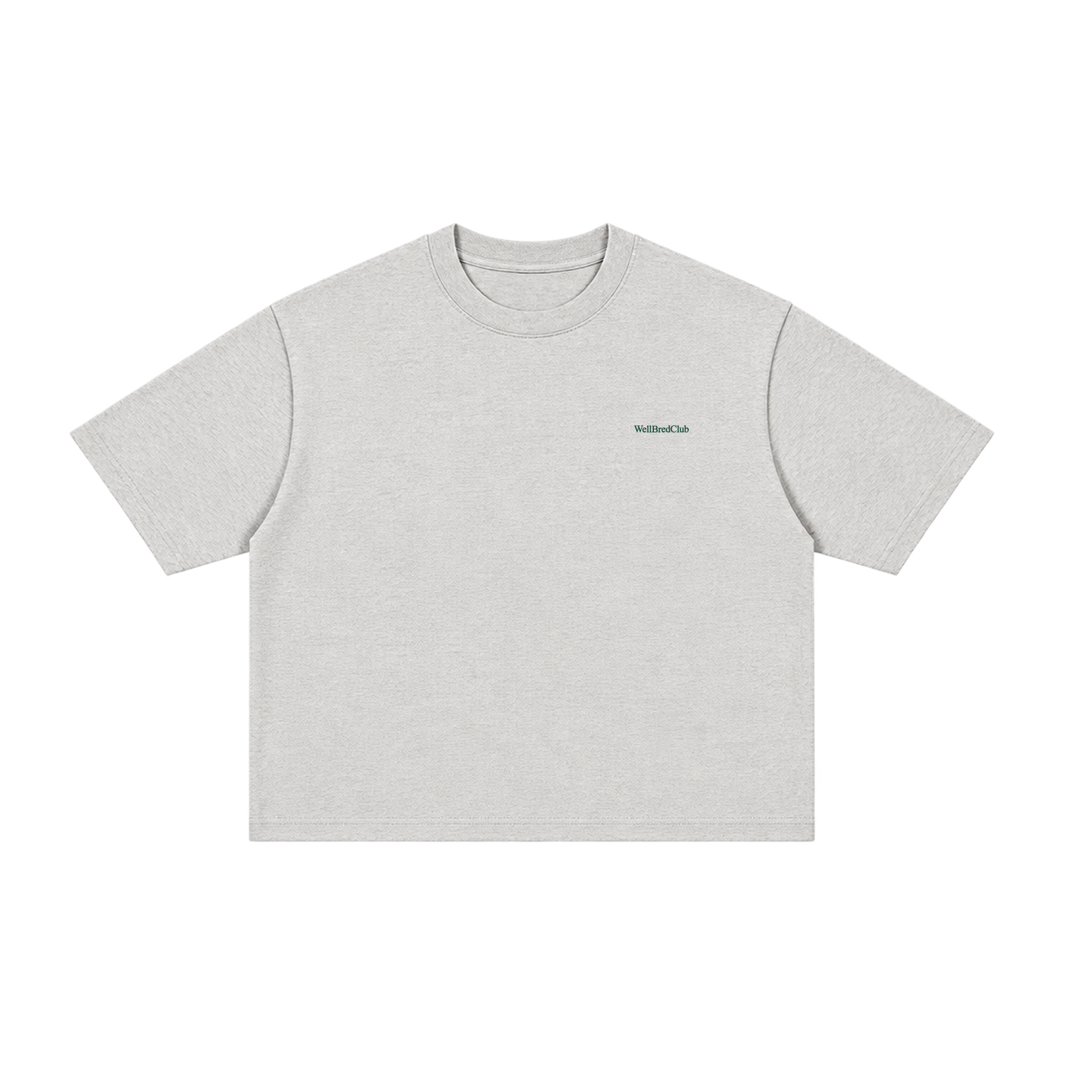 WBC Boxy Basic Tee - Oat Grey