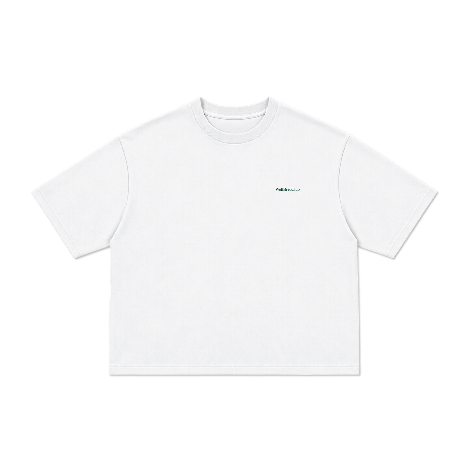 WBC Boxy Basic Tee - White