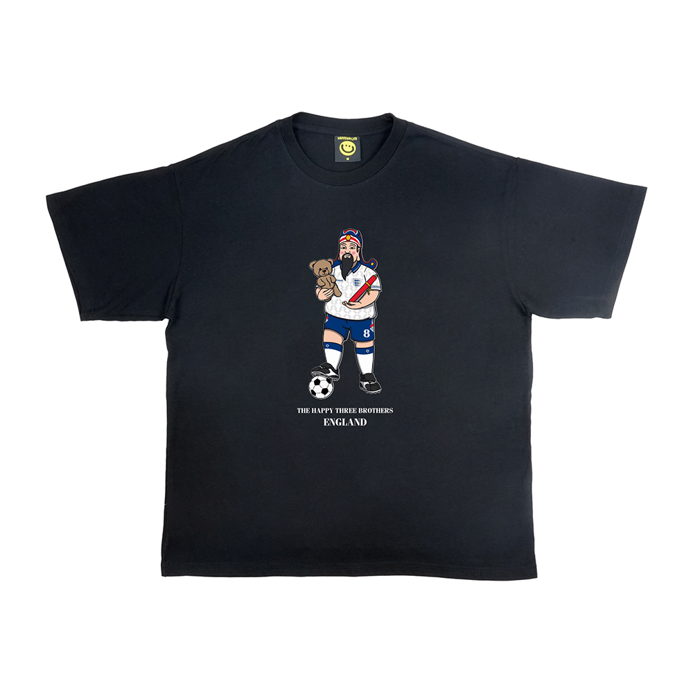 Happynauts ??England Tee - Black