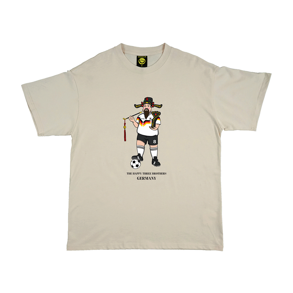 Happynauts ??Germany Tee - Beige