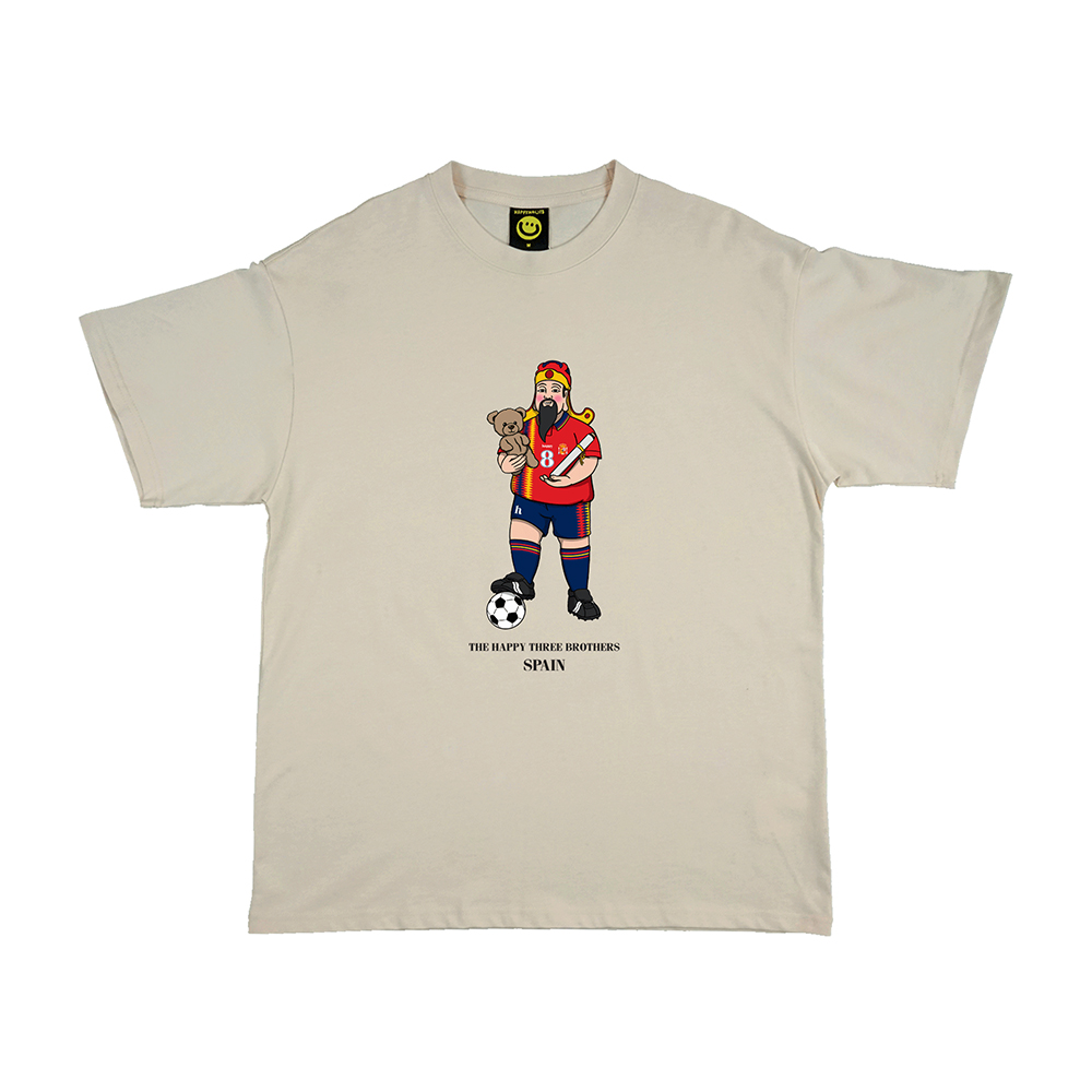 Happynauts ??Spain Tee - Beige