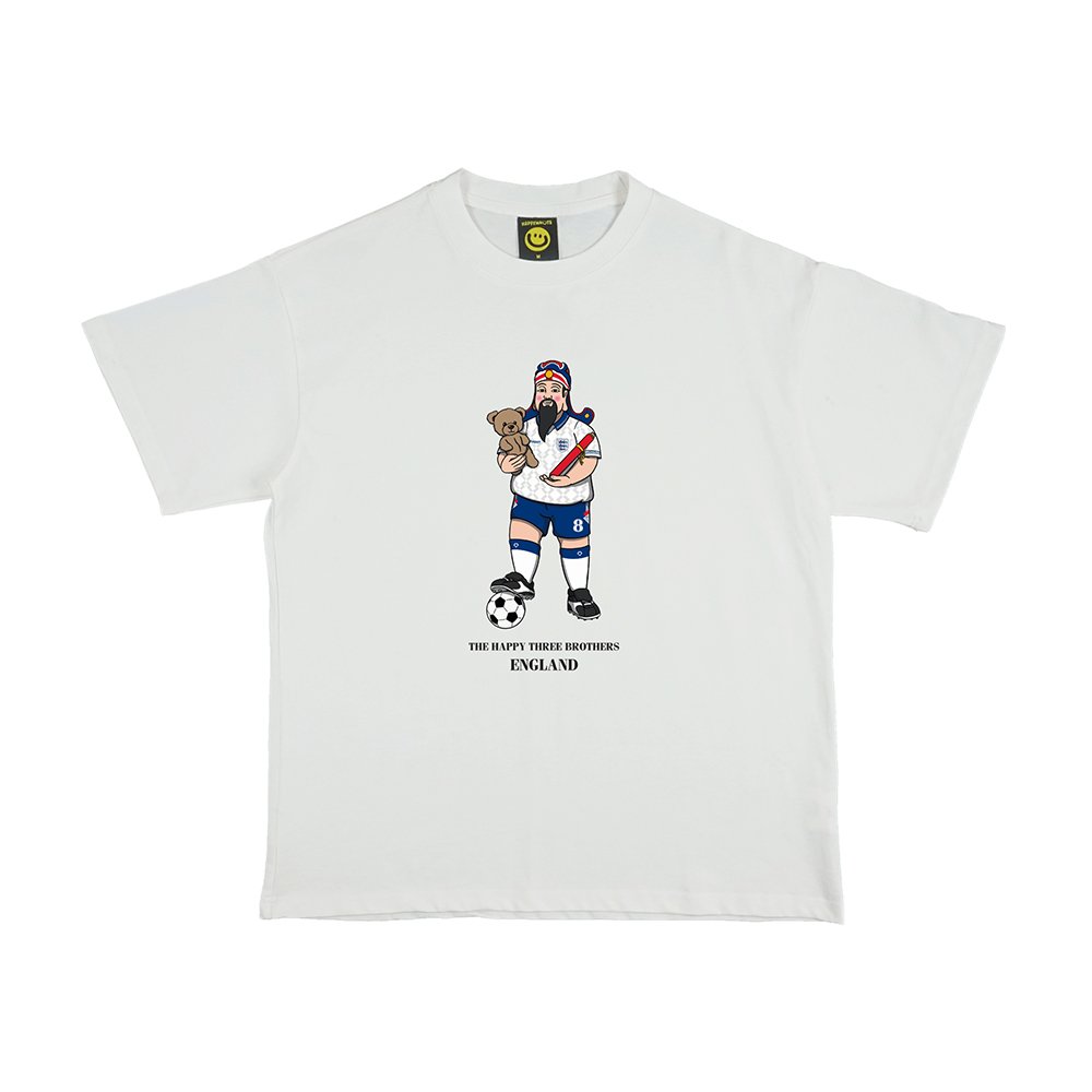 Happynauts ??England Tee - White