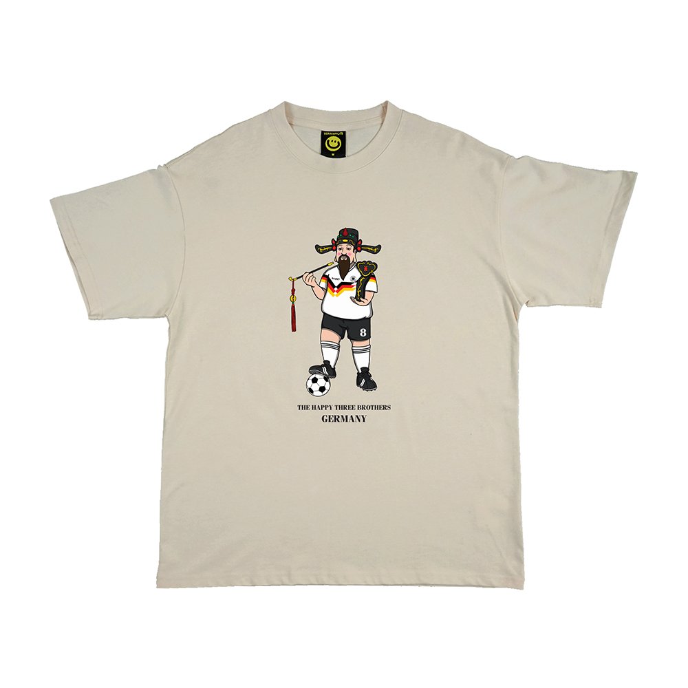 Happynauts ??Germany Tee - Beige