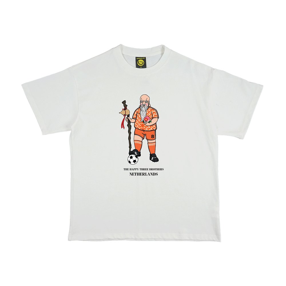 Happynauts ??Netherlands Tee - White