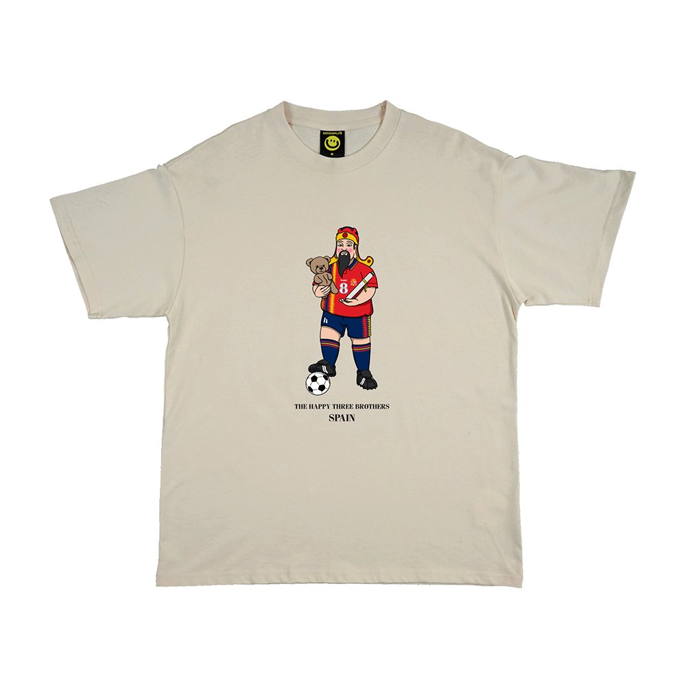 Happynauts ??Spain Tee - Beige
