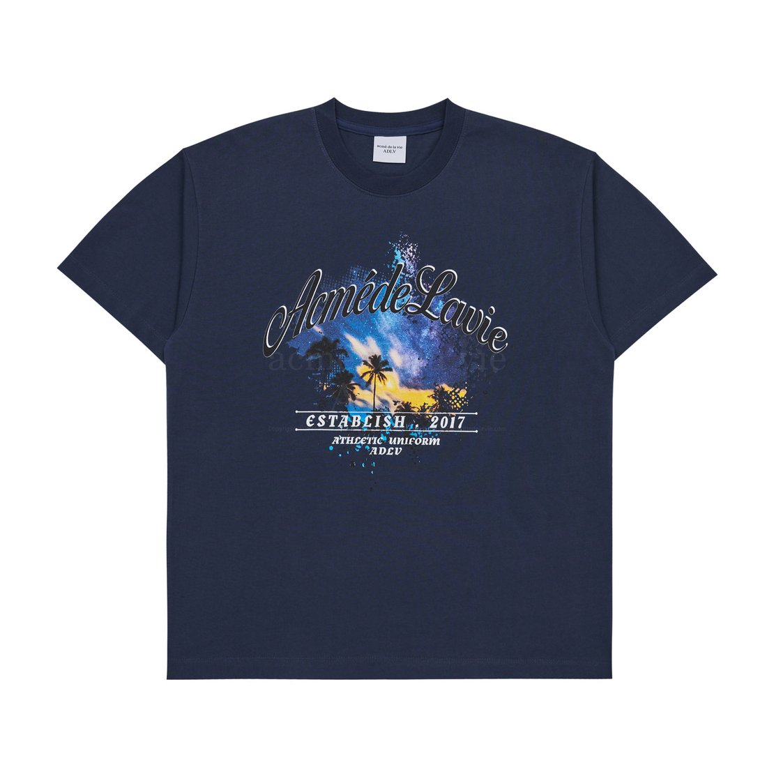 Adlv X Lisa Tropical Script Logo Tee