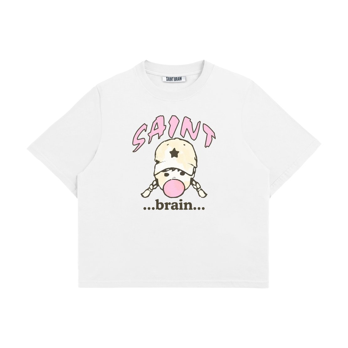 Saint Brain Bubblegum Wm Tee - White
