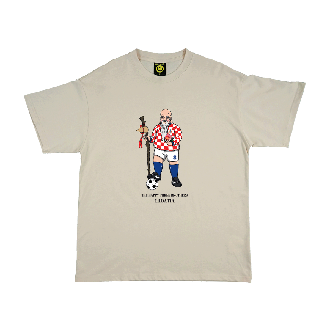 Happynauts ??Croatia Tee - Beige