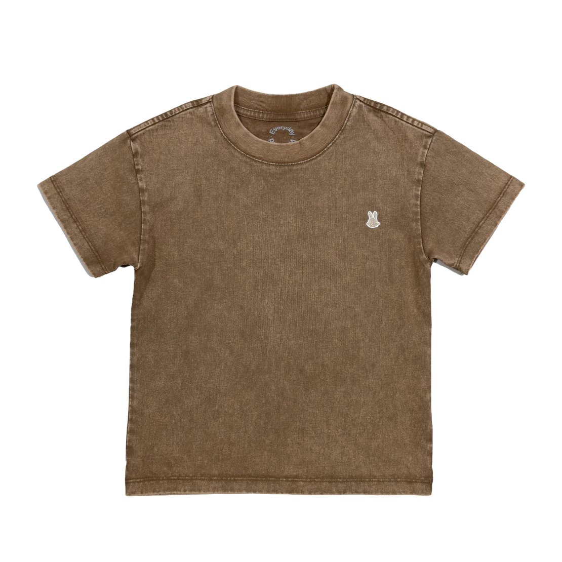 WB Everyday Kids Washed Tee - Coffee