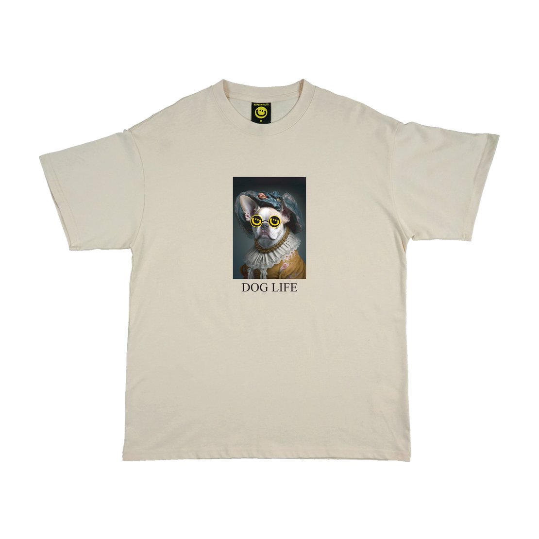 Happynauts Dog Fancy Tee - Beige