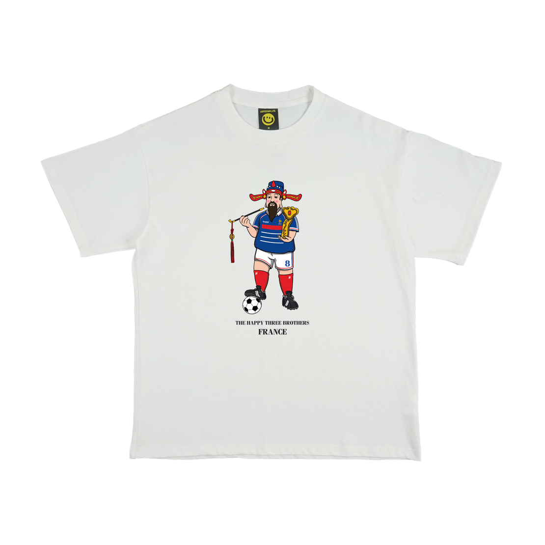 Happynauts ??France Tee - White