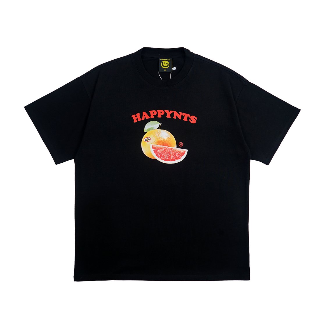 Happynauts Fruit Grapefruit Tee - Black