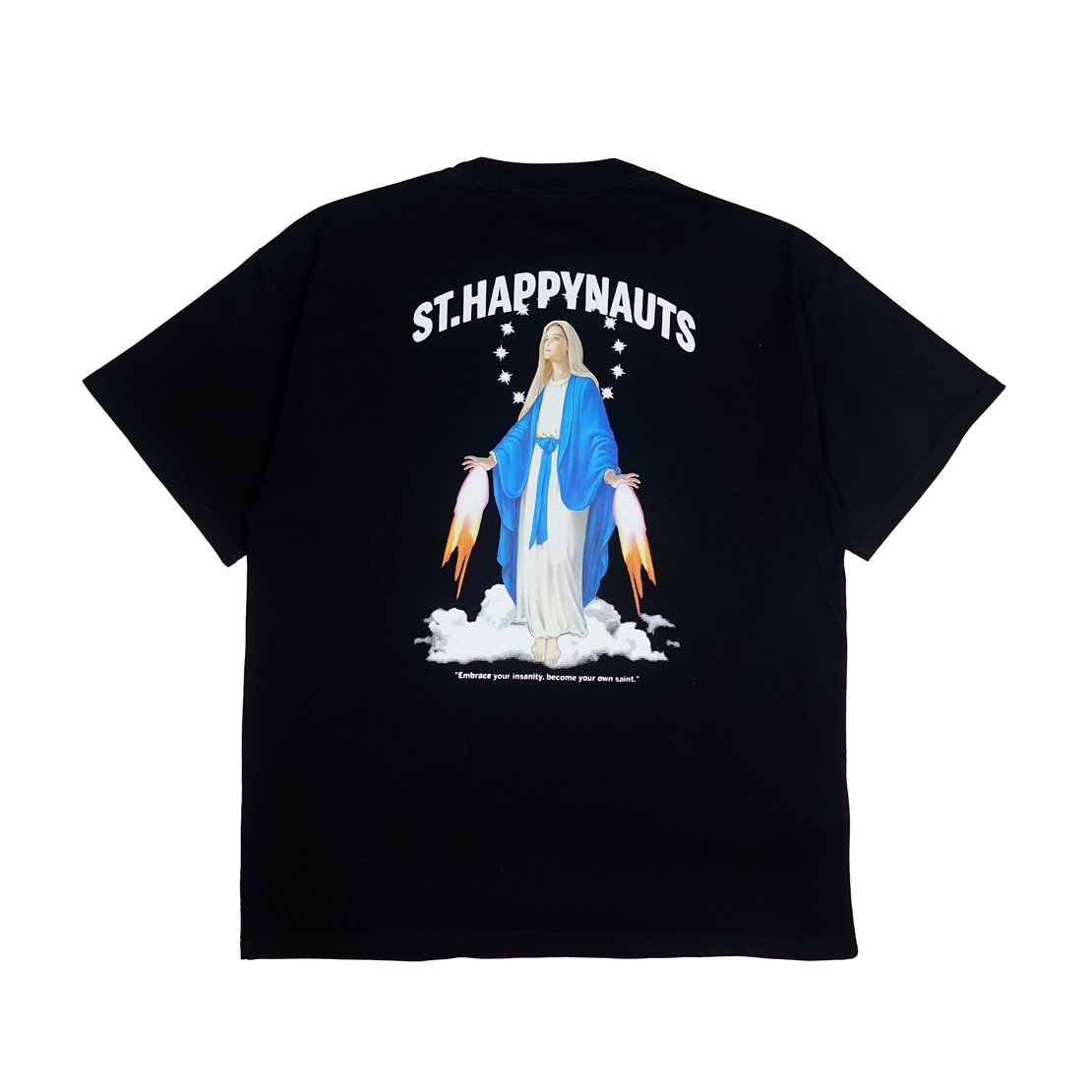 Happynauts Insanity Tee - Black