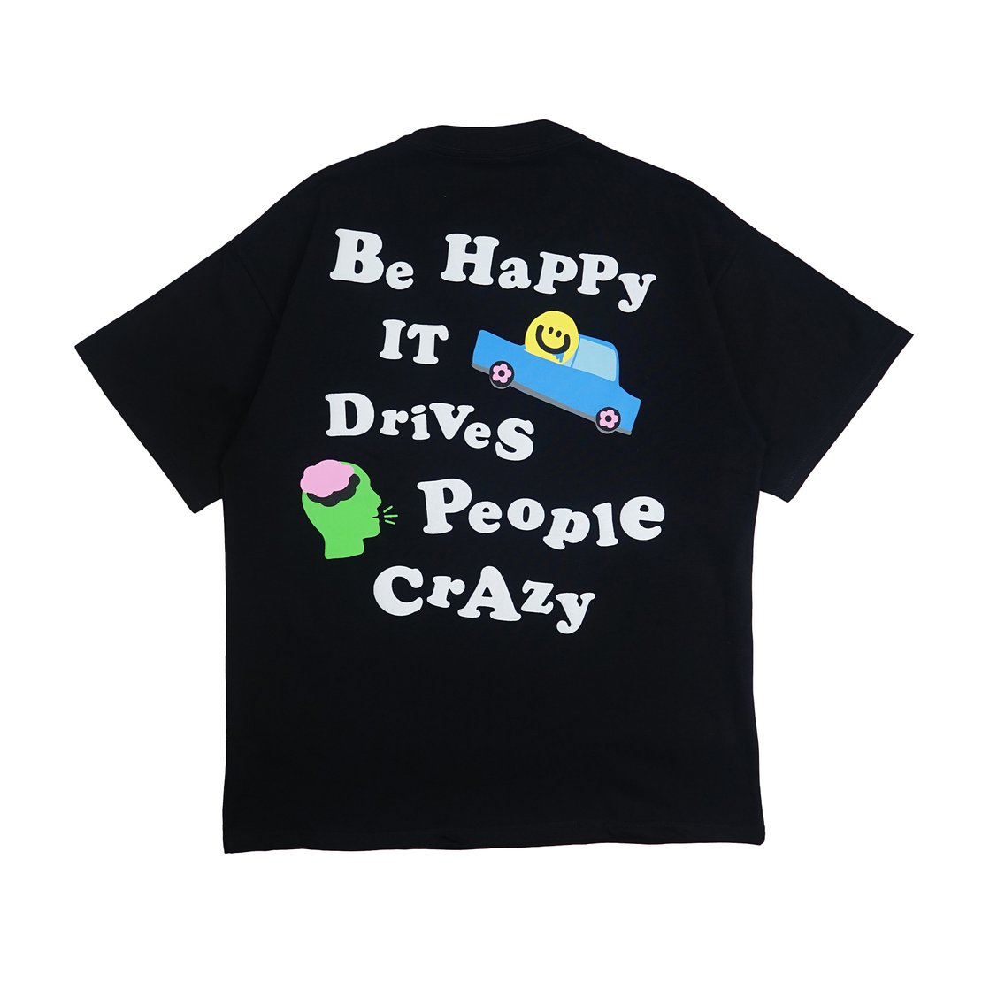 Happynauts Vroom Tee - Black