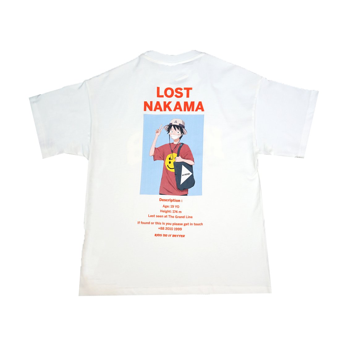 Kdib Luffy 2.0 Tee - White