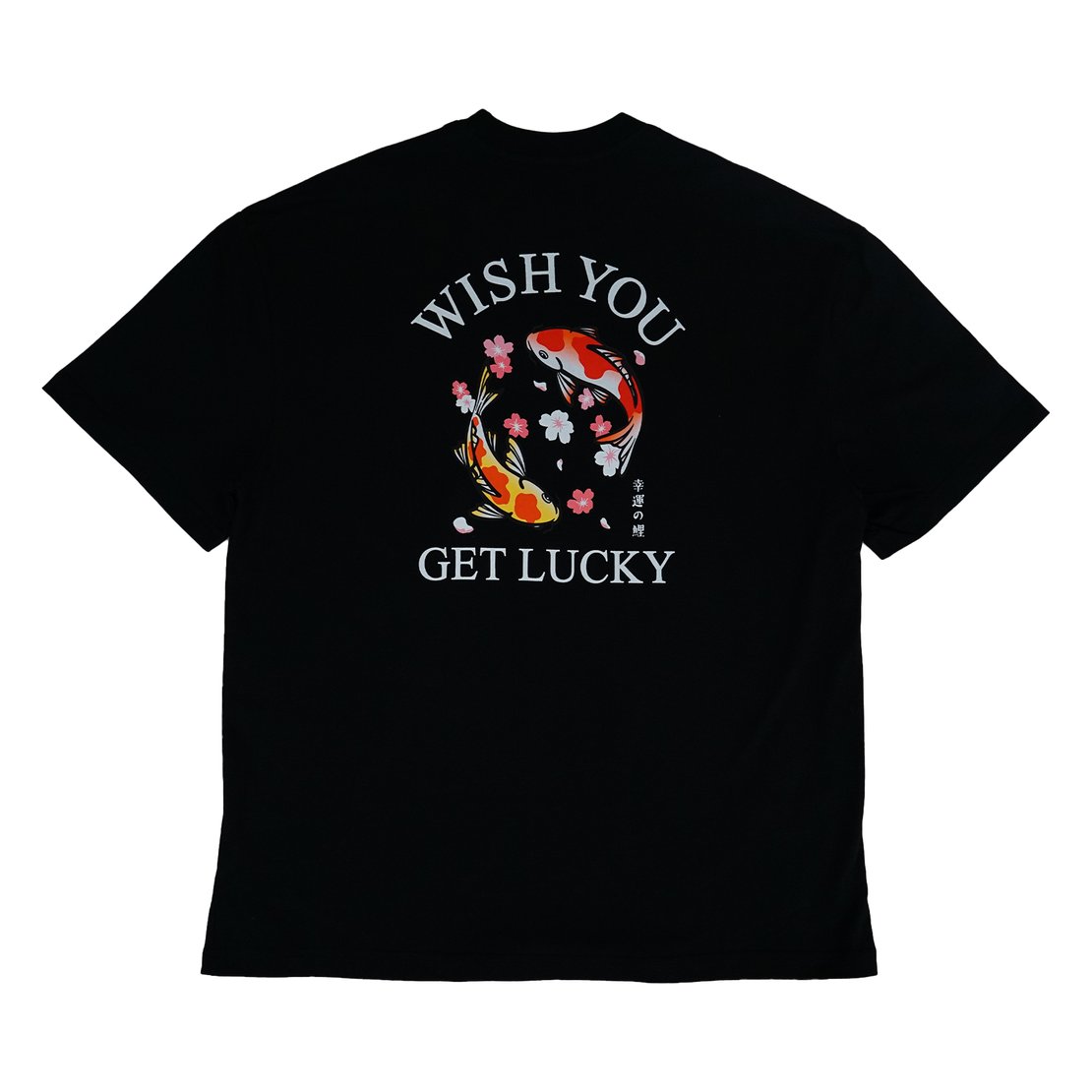 Happynauts Lucky Koi Tee - Black