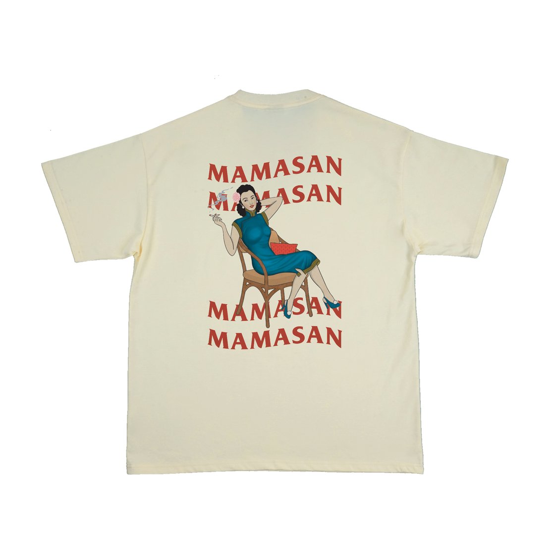 Happynauts Mama San Tee - Cream