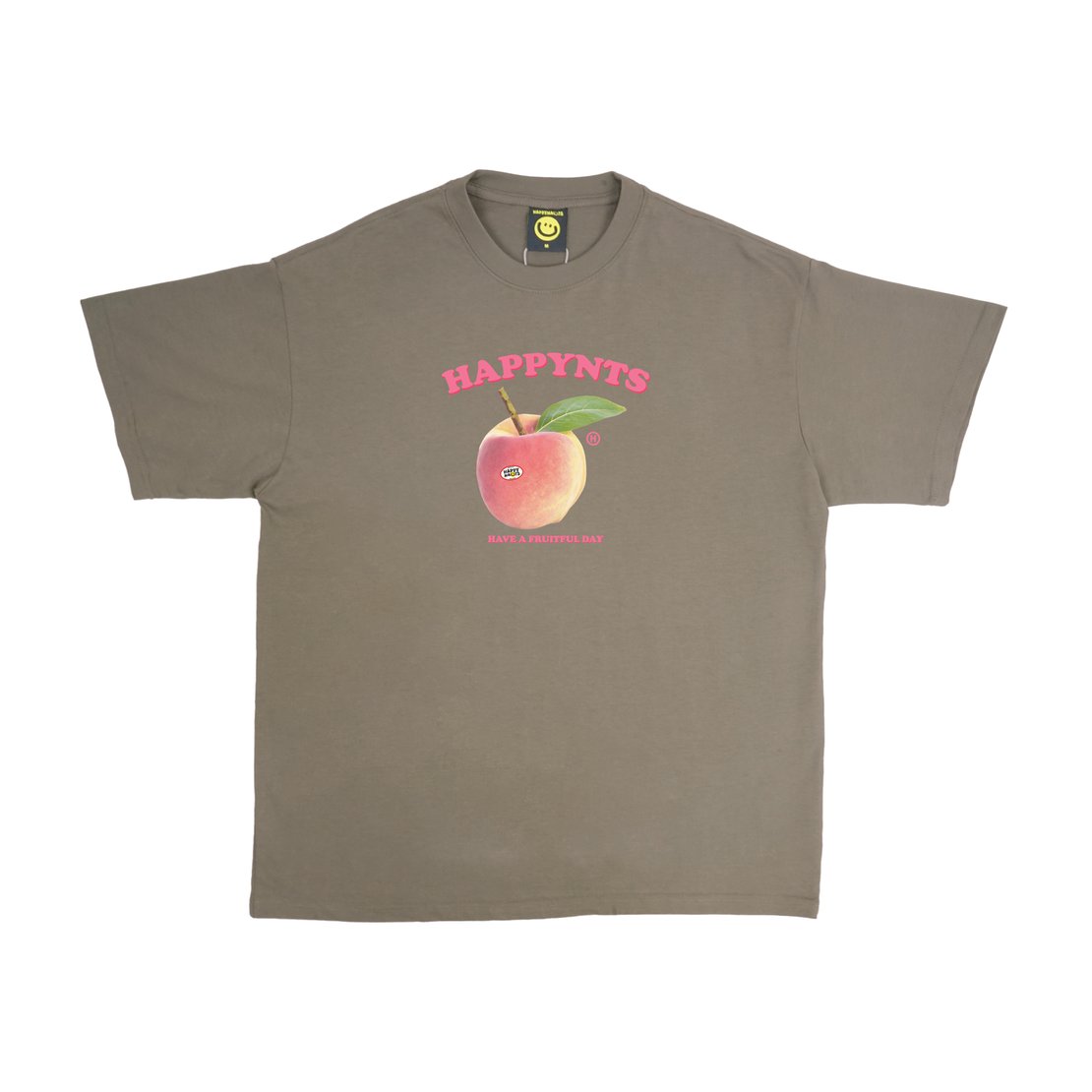 Happynauts Fruit Peach Tee - Brown