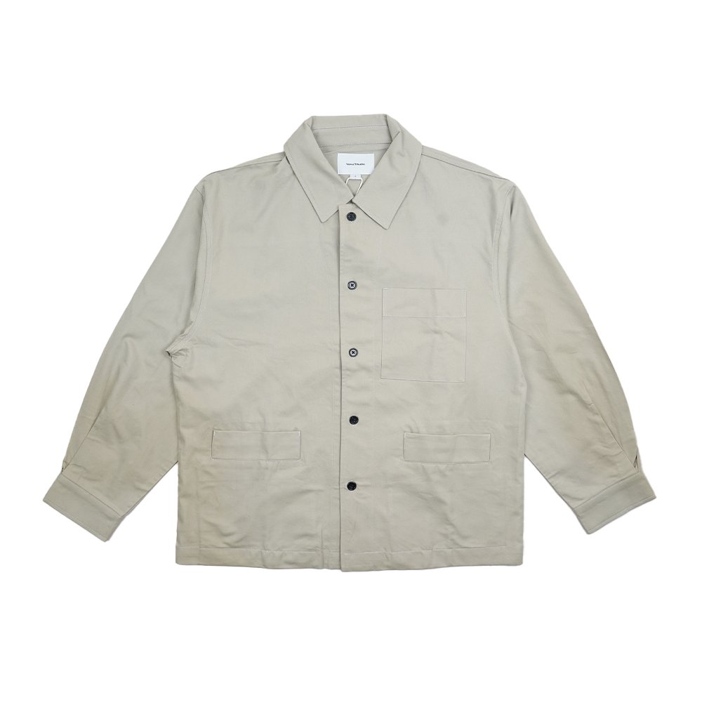 Vavues Basic Ls Pkt Shirt - Khaki