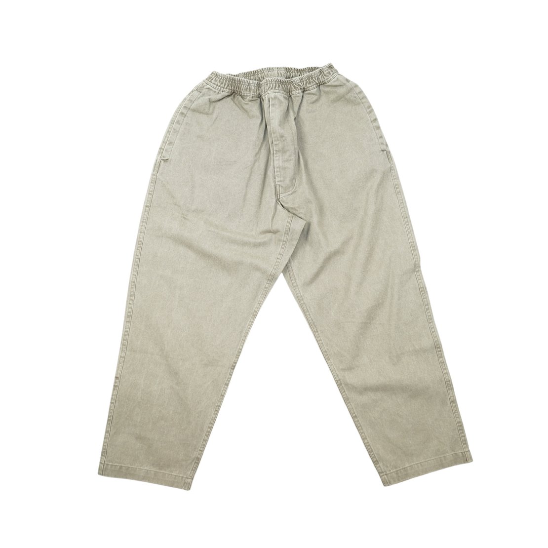 Vavues Washed Casual Pants - Green