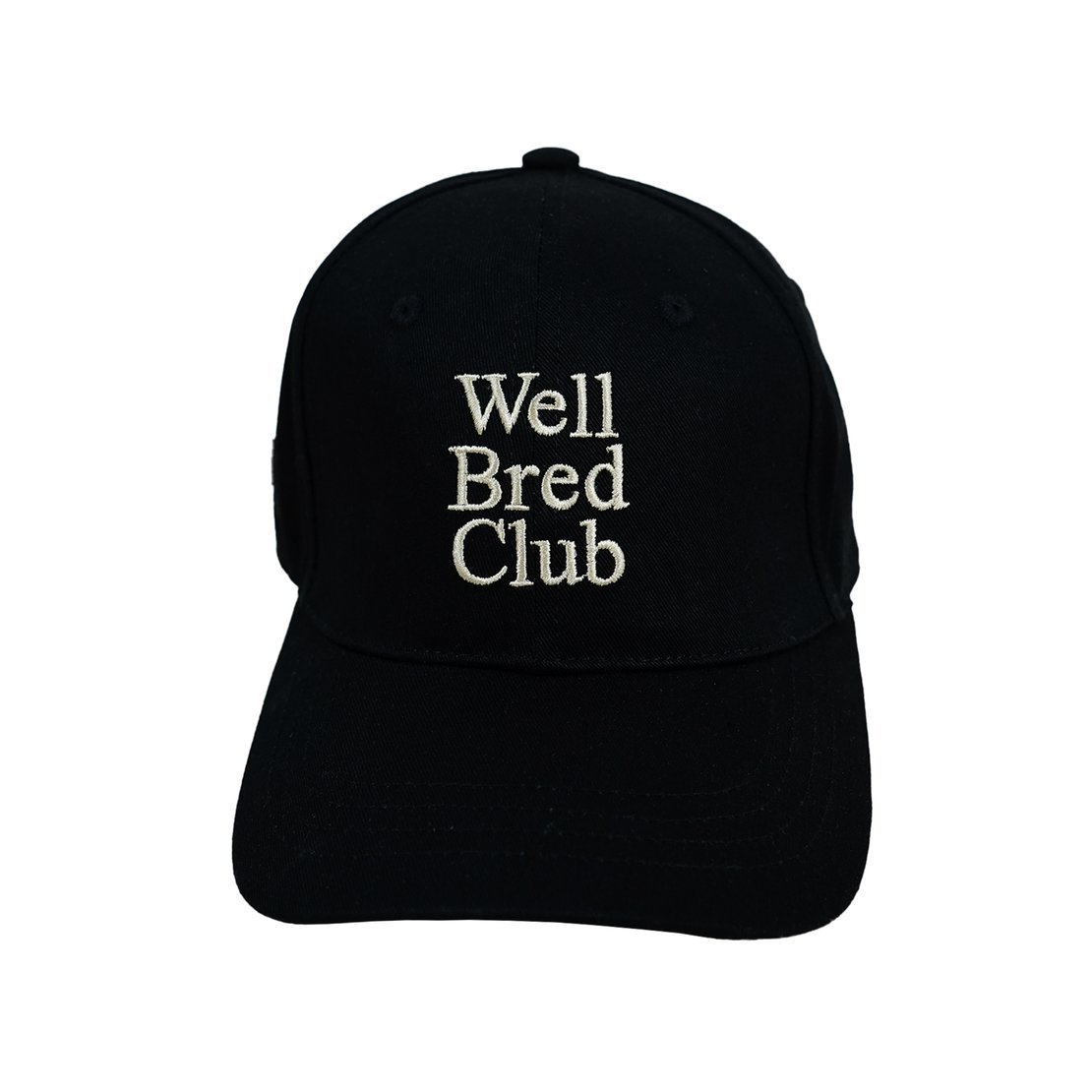 WBC Cream Emb Baseball Cap - Black