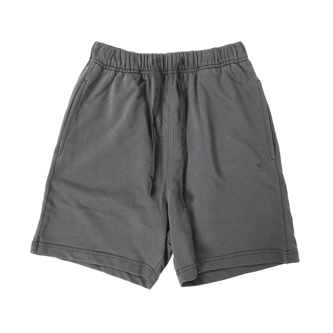 Wb Everyday Rabbit Emb Wsh Shorts - Charcoal