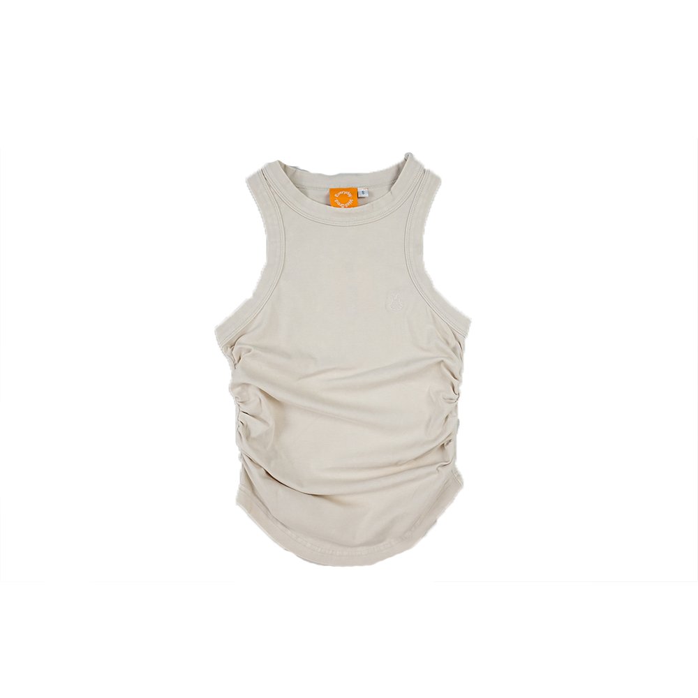 Wb Everyday Wm Wsh Ruched Top - Cream