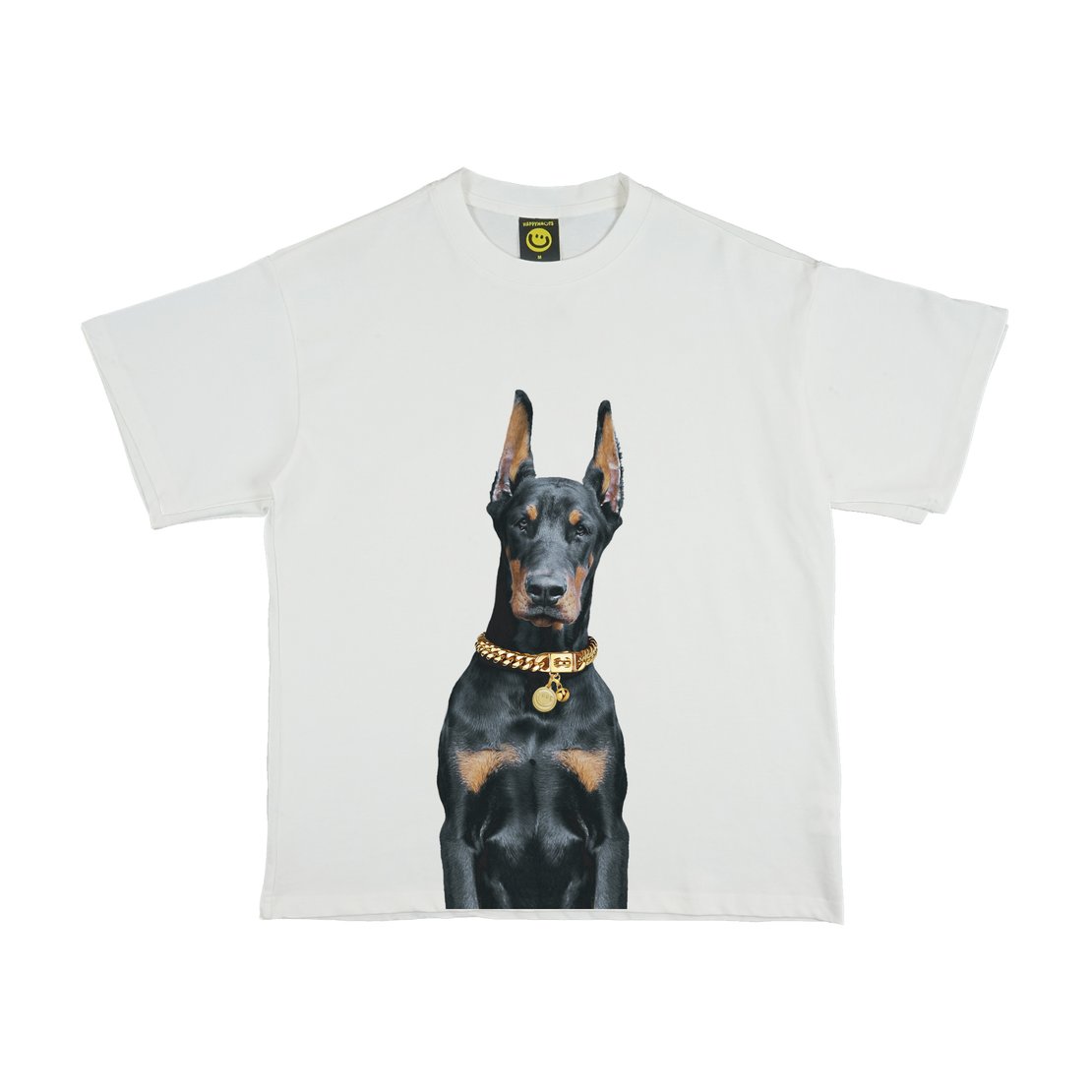 Happynauts Dobberman Tee - White