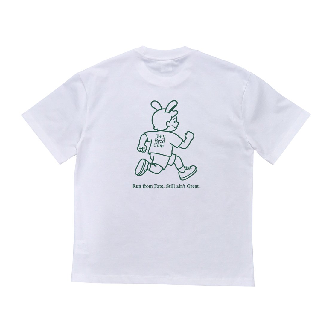 WellBred Club &ldquo;Mascot" Tee - White
