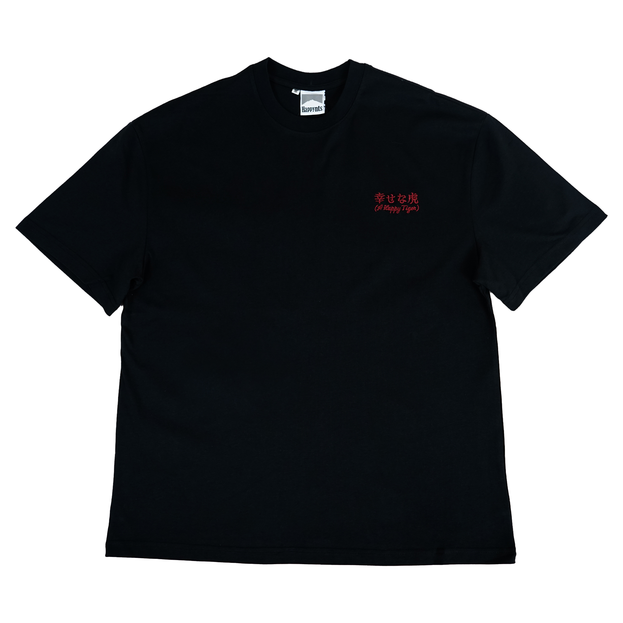 Happynauts Happy Tiger Emb Tee - Black
