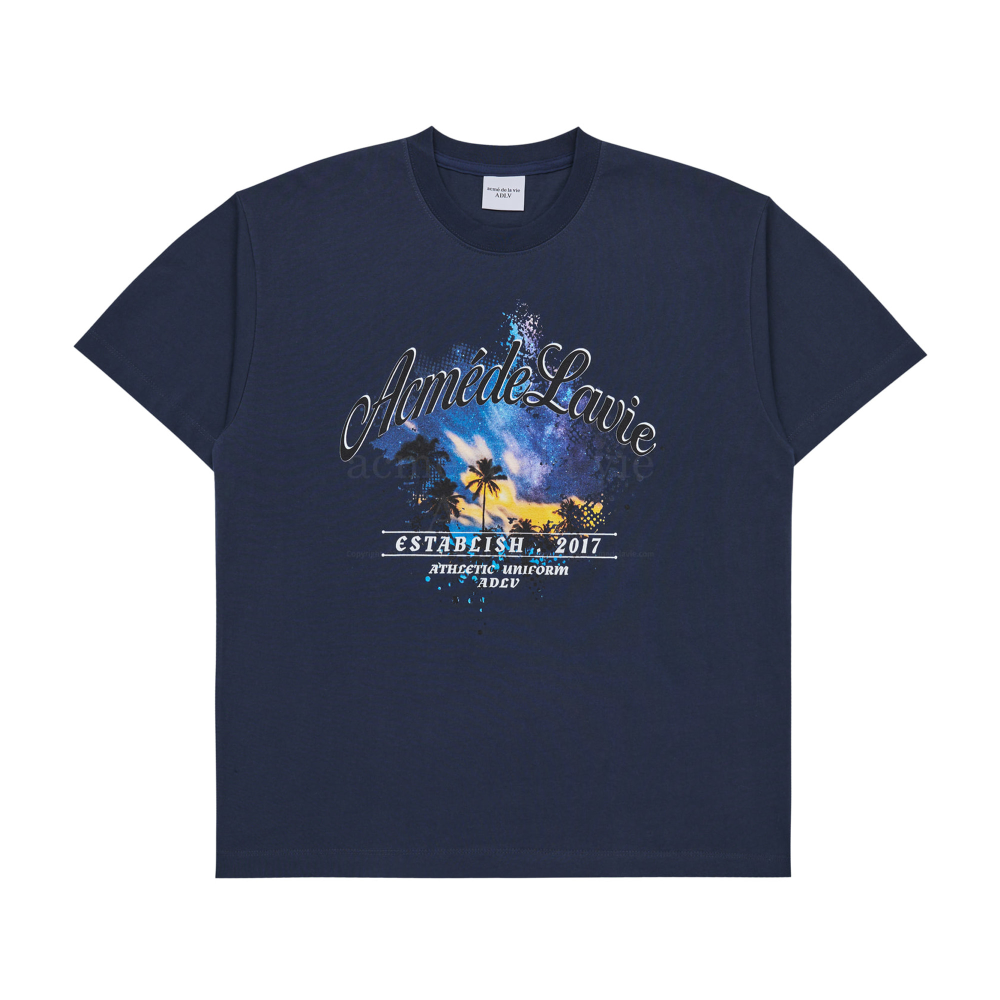 Adlv X Lisa Tropical Script Logo Tee