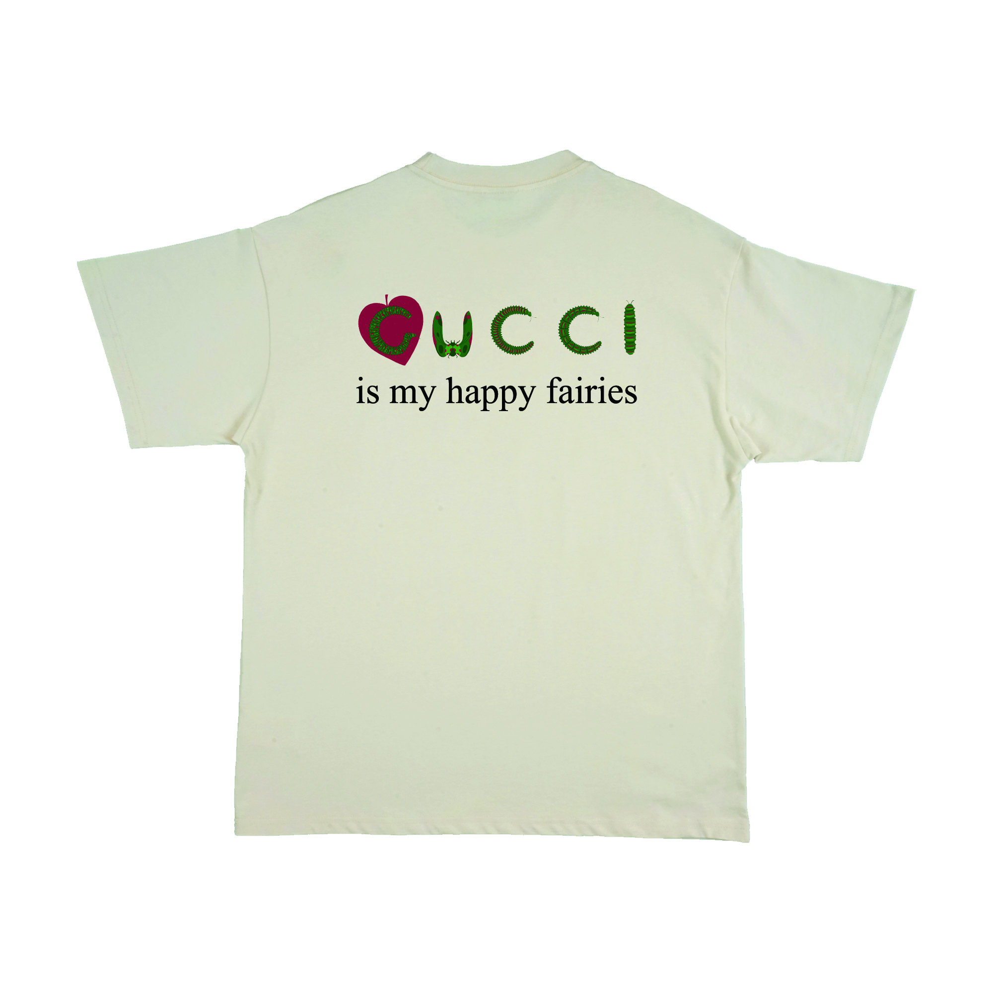 Wtf x Happynauts Bugdy Tee - Beige