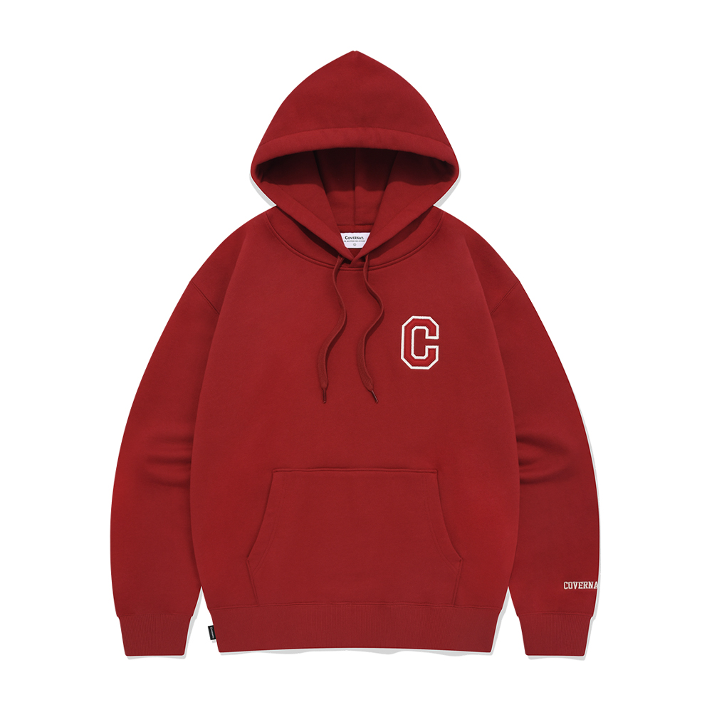 Covernat C Logo Hood - Deep Red