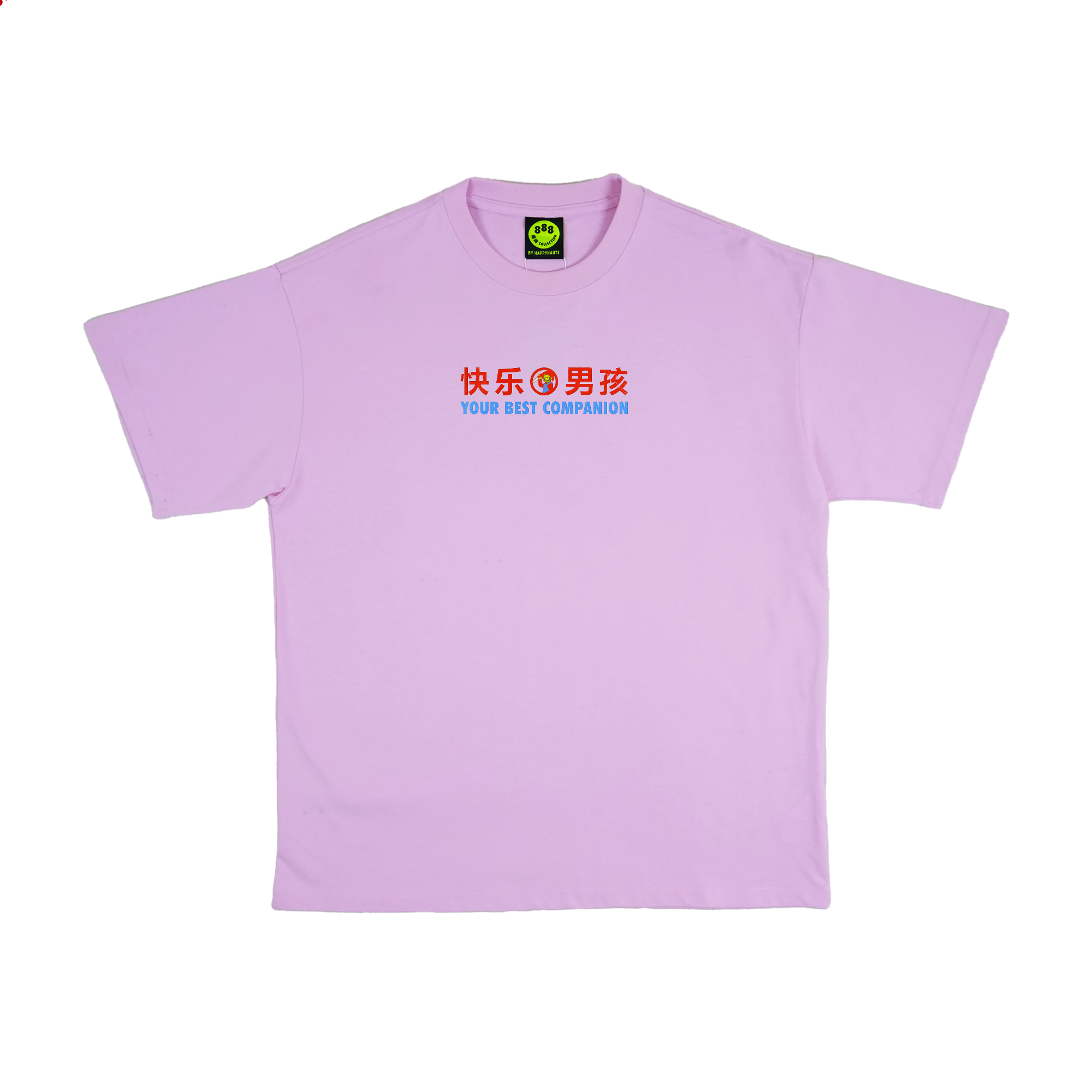 ???888 Happynauts Chuck U 2.0 Tee - Pink