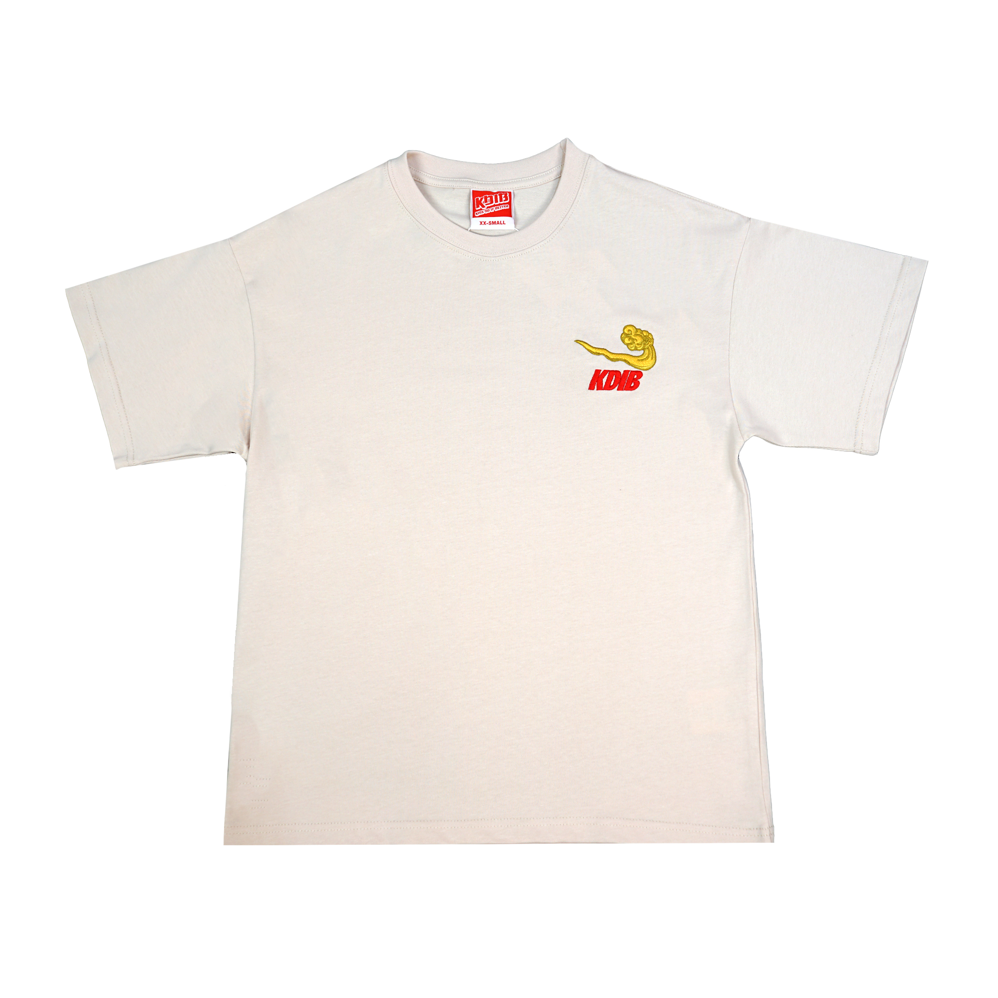 Kdib Cloud Emb Tee - Beige