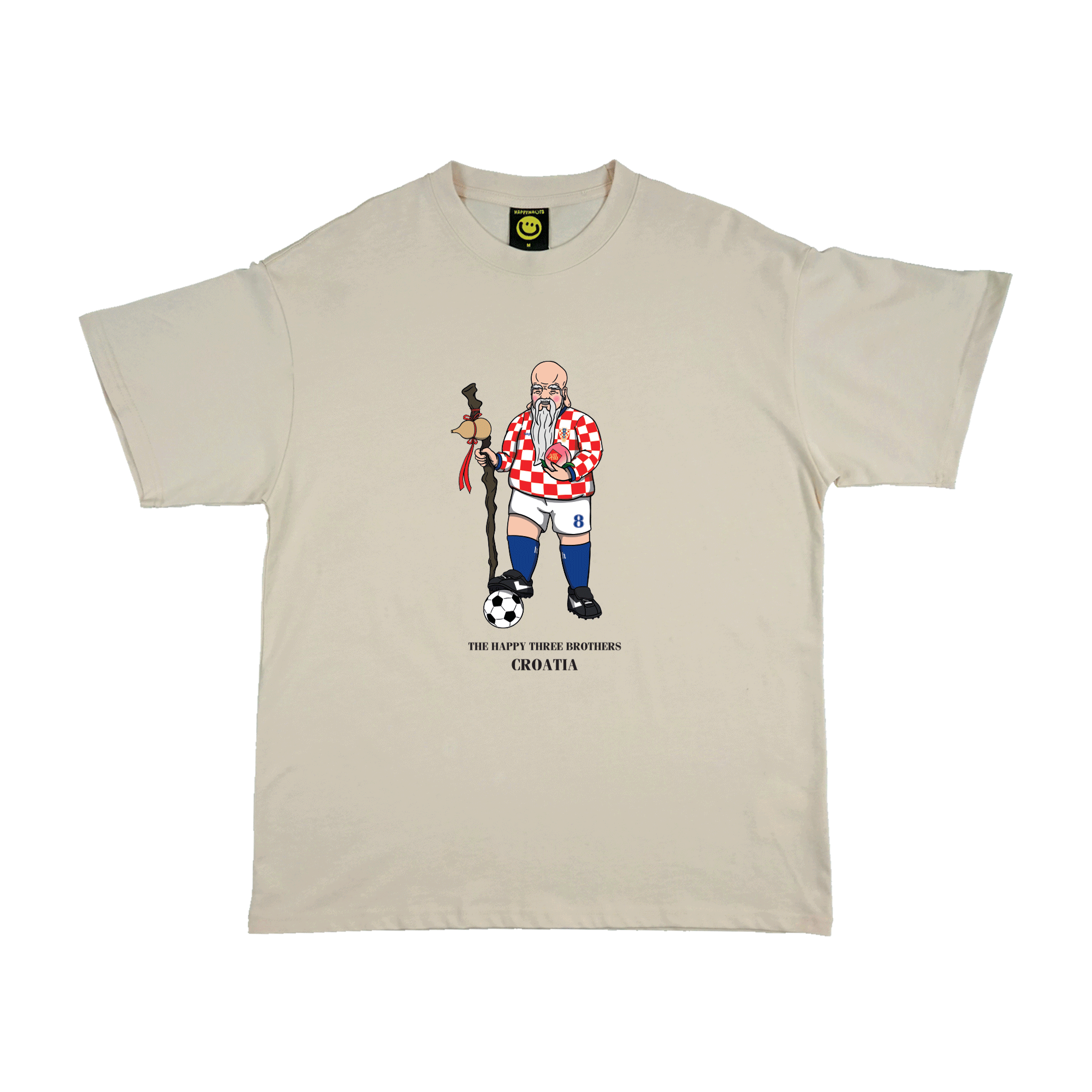 Happynauts ??Croatia Tee - Beige