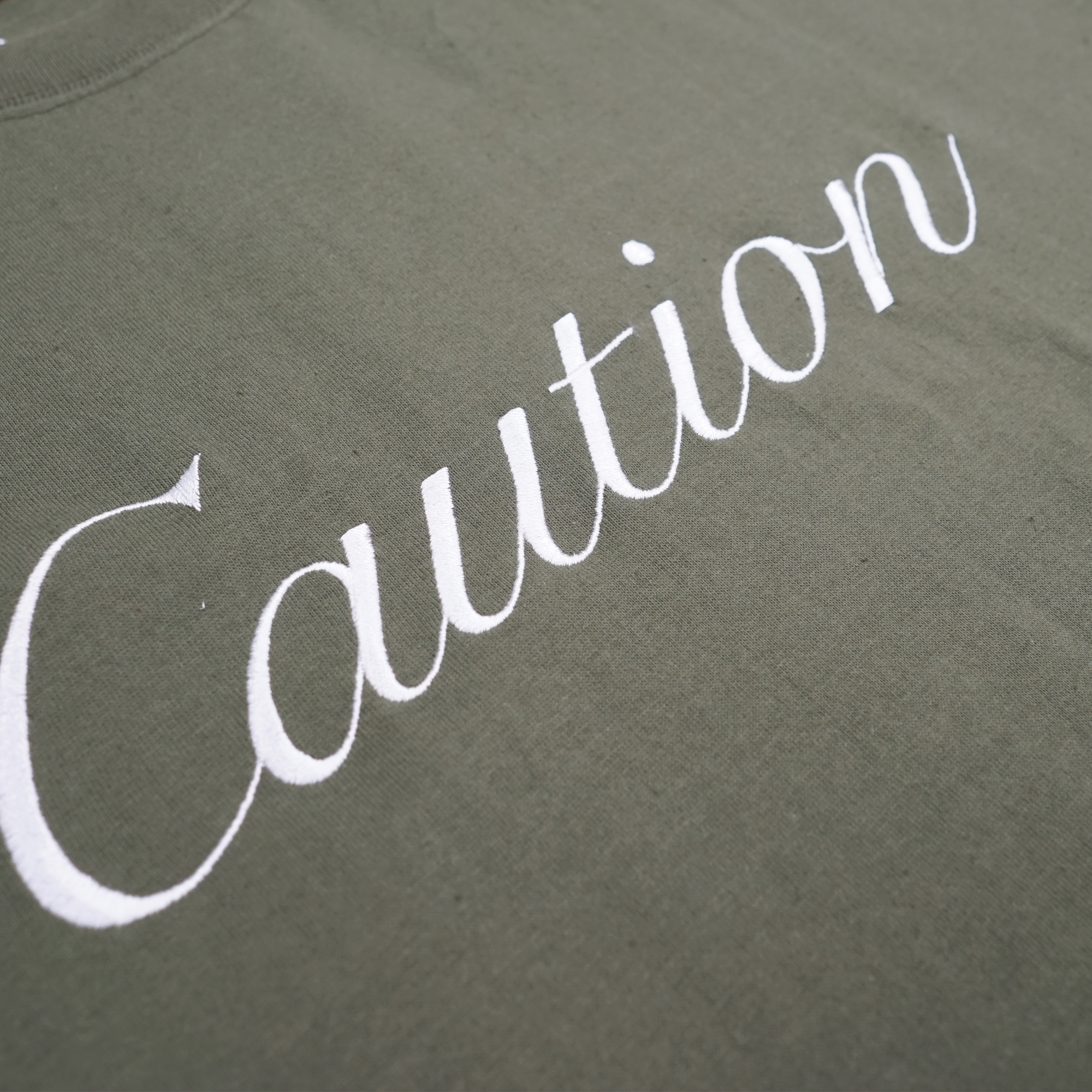 FR2 Caution Tee - Olive