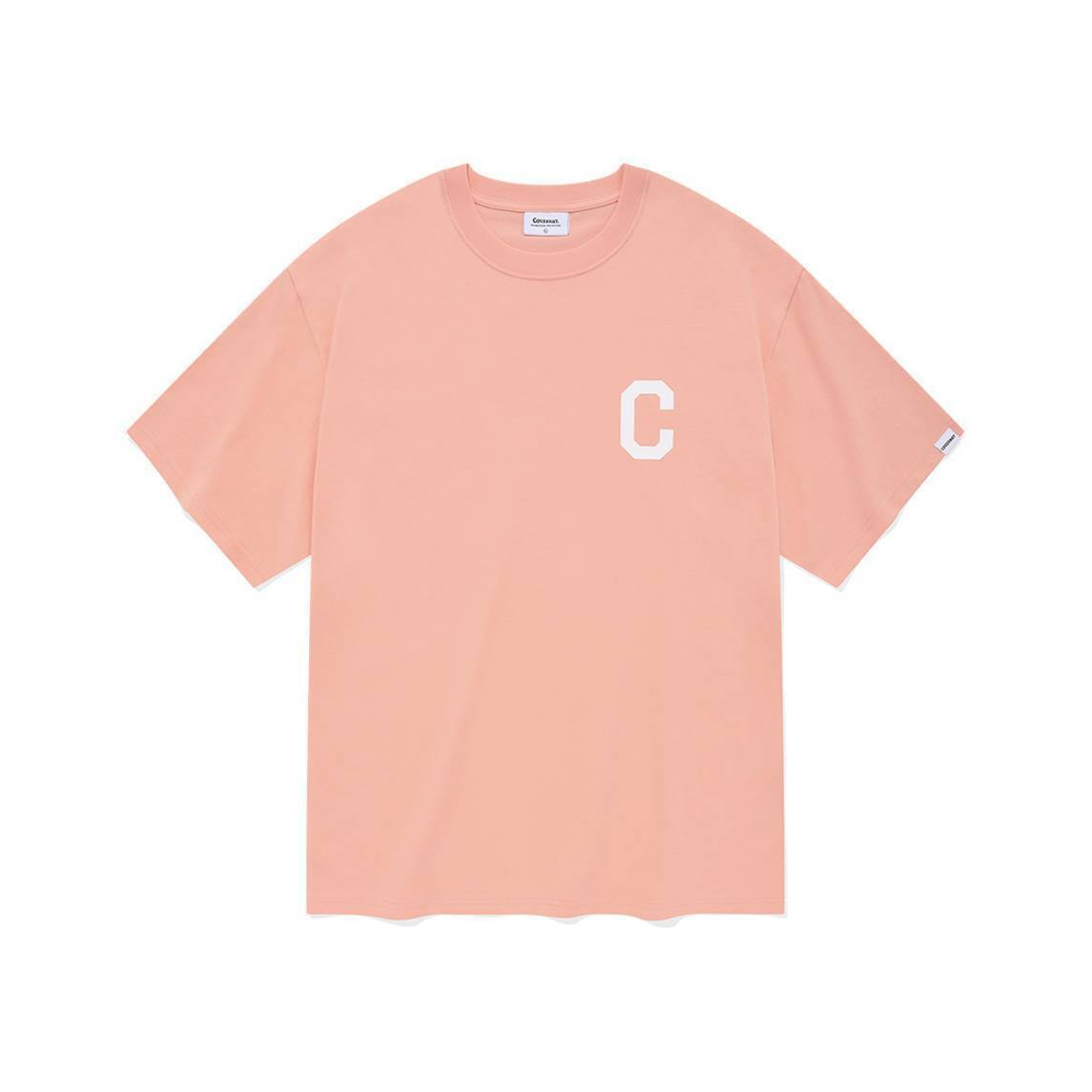 Covernat C Logo Tee - Peach