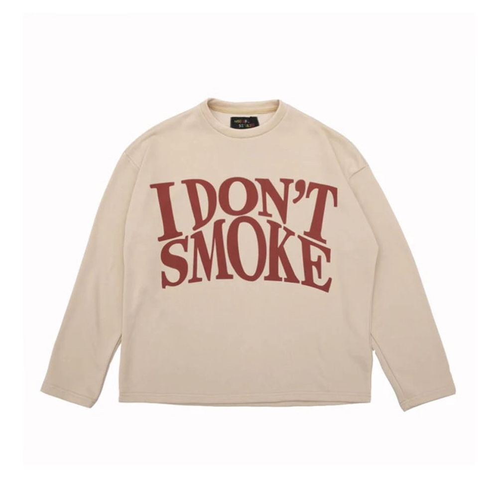 Donsmoke Red Logo Long Sleeve Tee