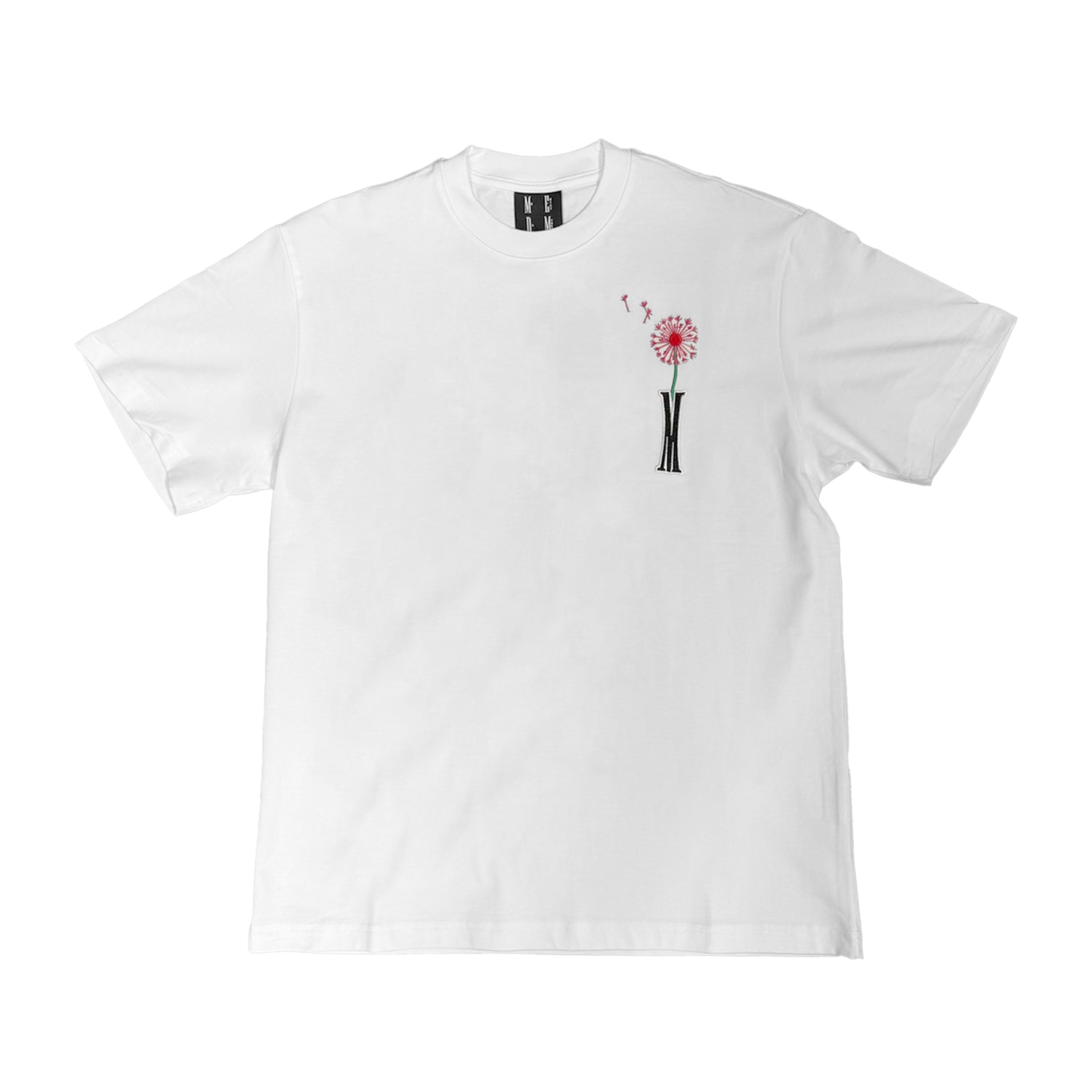 MEDM Dandelion Logo Tee - White