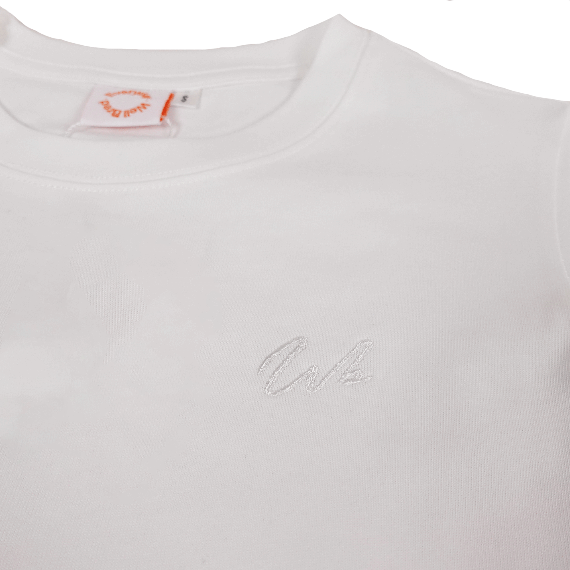 Wb Everyday Wm Wb Emb Crop Tee - White