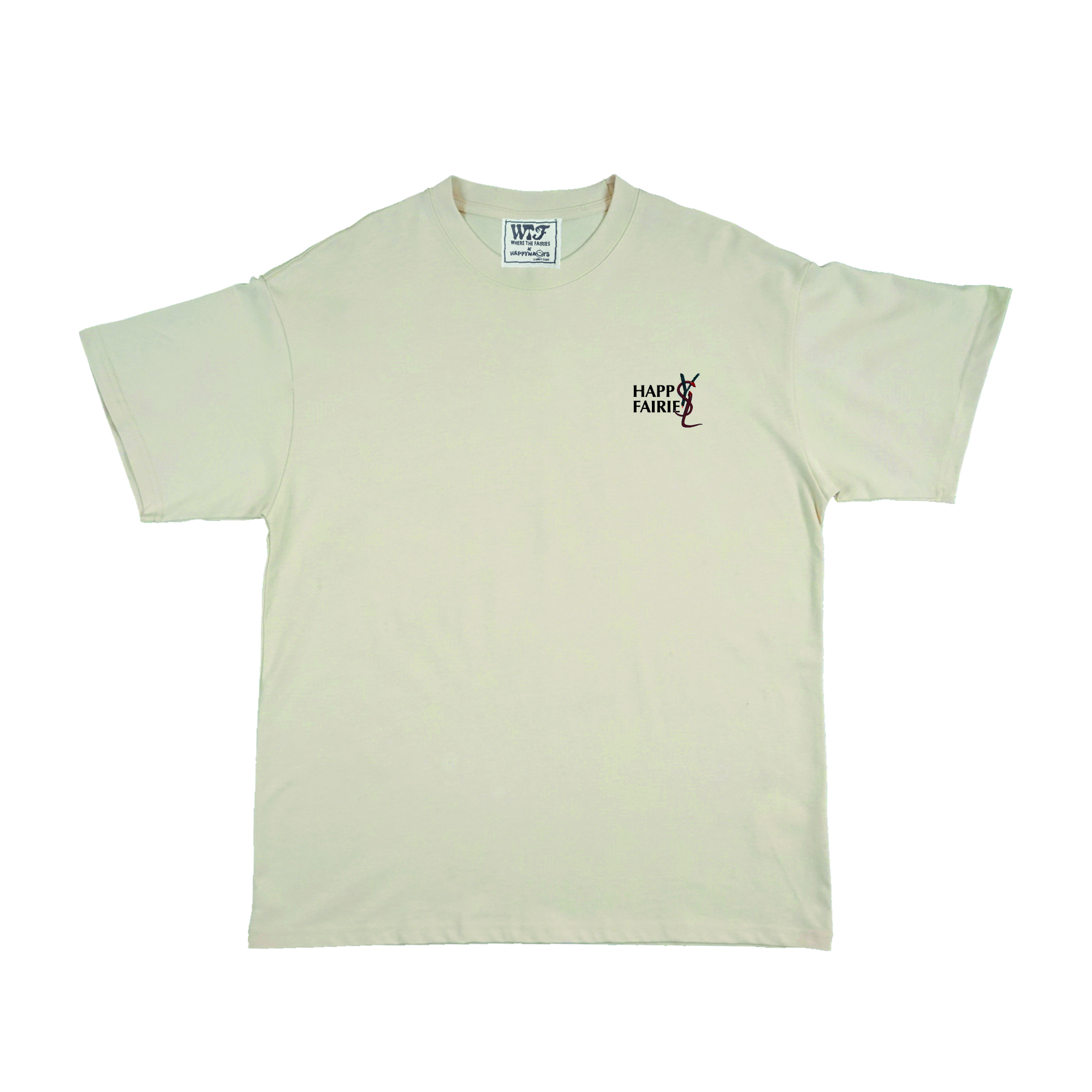 Wtf x Happynauts Hfl Tee - Beige