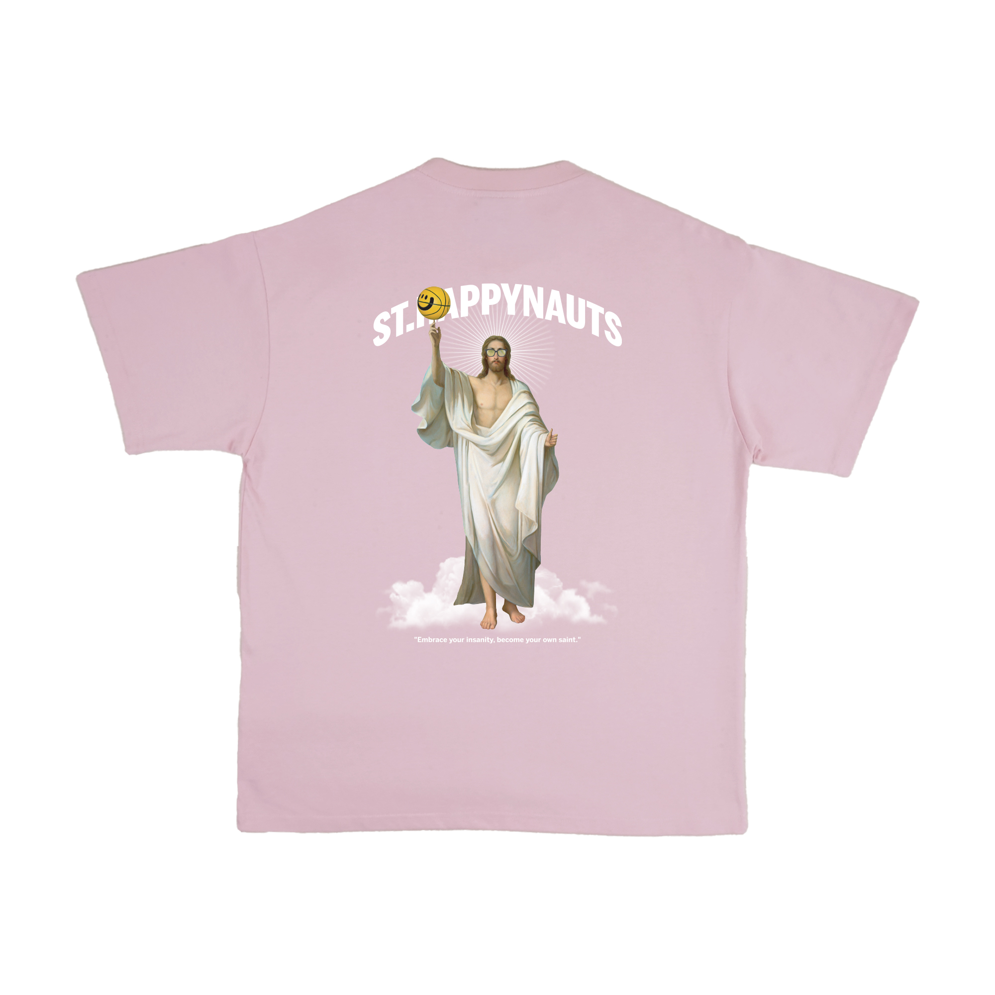 Happynauts Holy BBall Tee - Pink