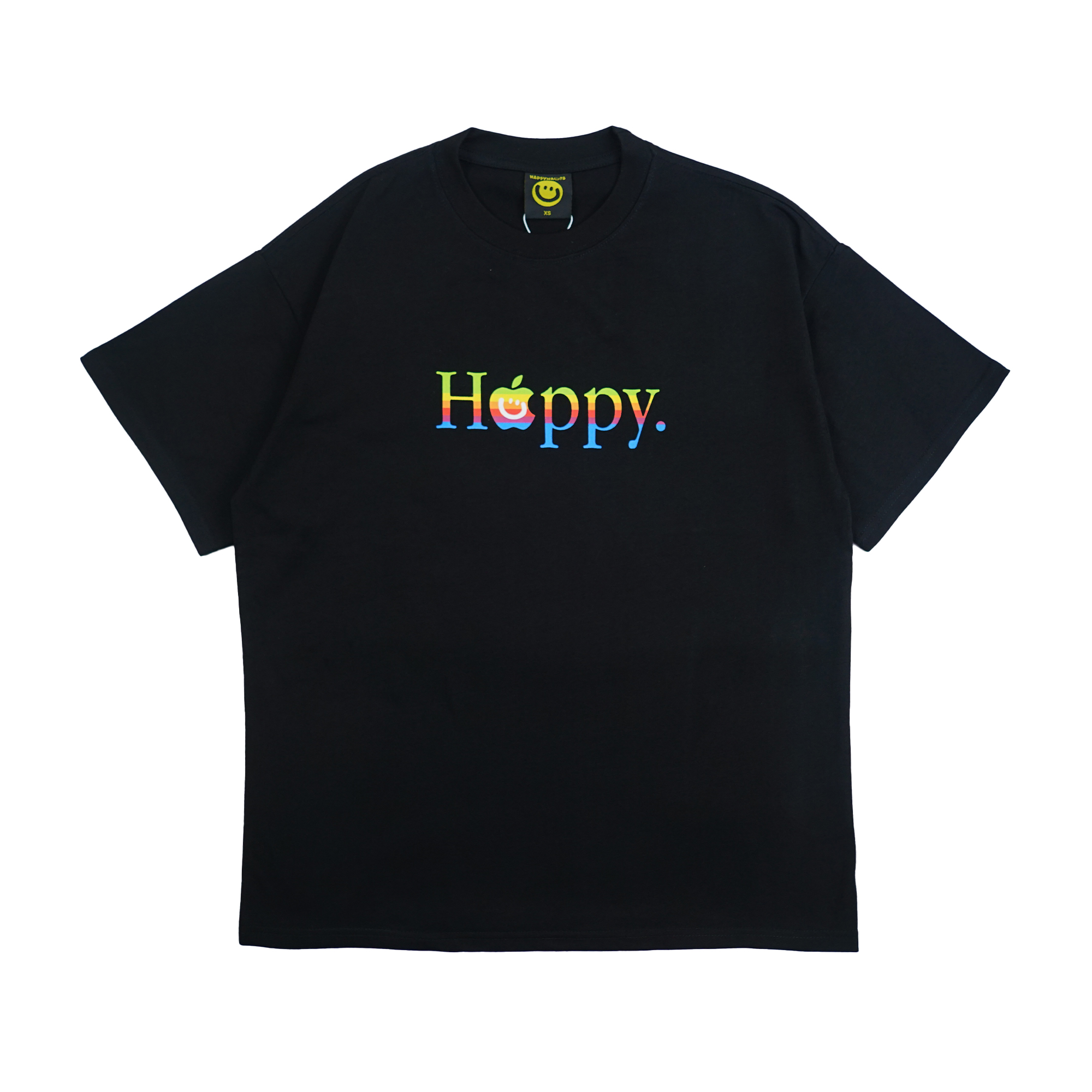 Happynauts Apple Tee - Black