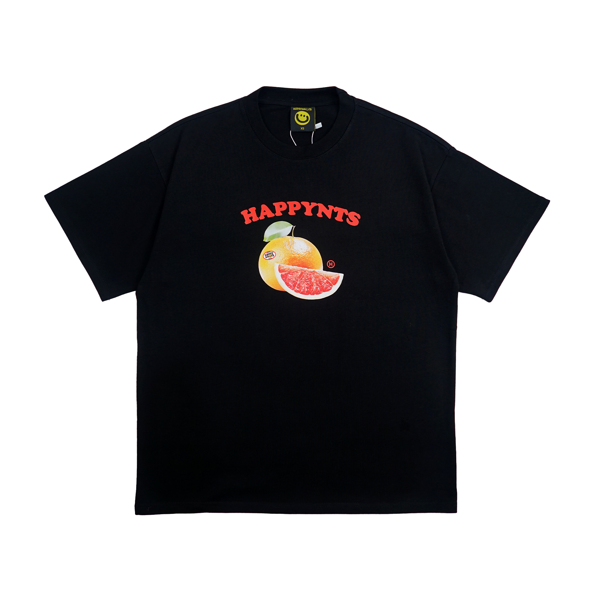 Happynauts Fruit Grapefruit Tee - Black