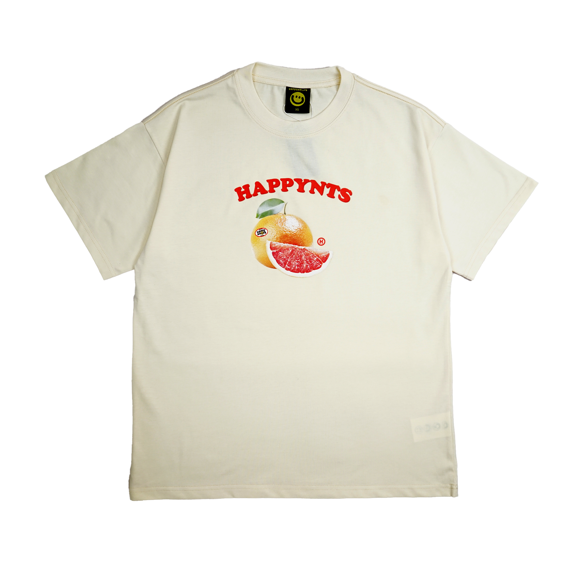 Happynauts Fruit Grapefruit Tee - Cream